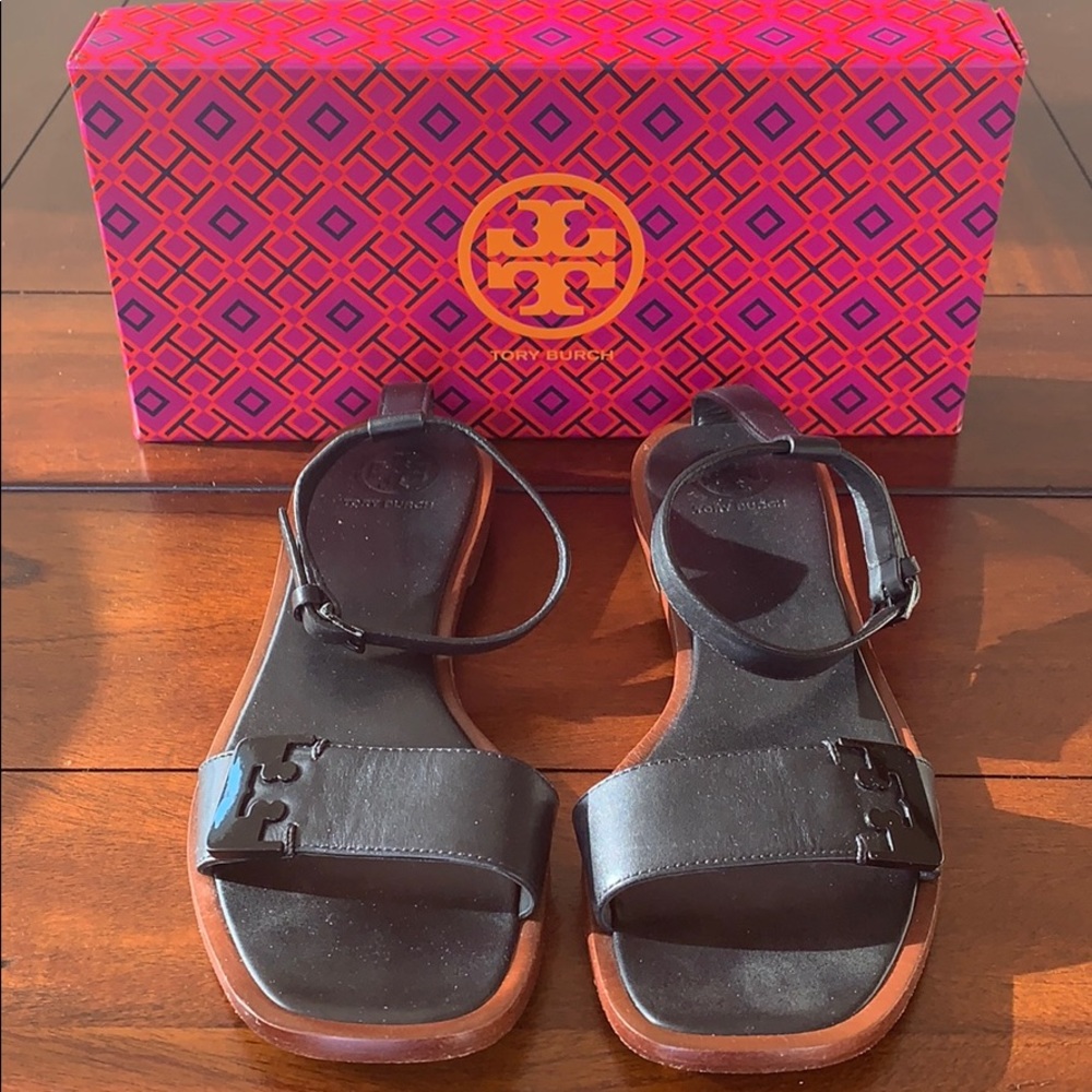 Tory Burch black sandals